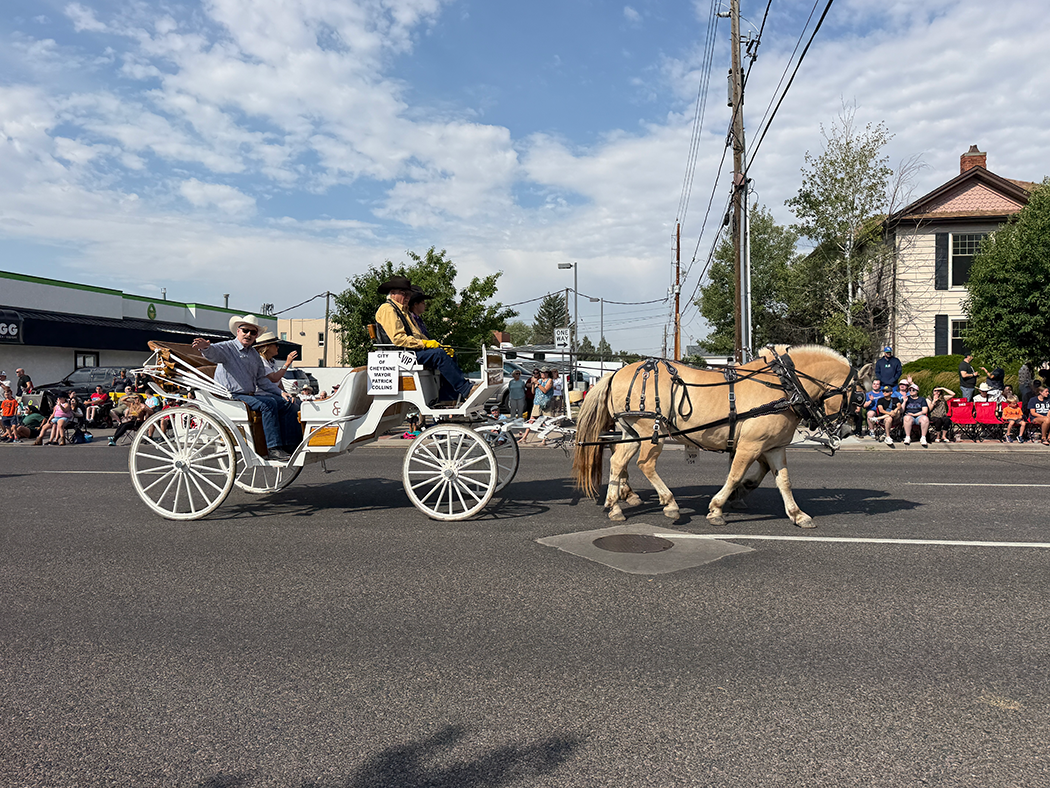 Cheyenne Mayor- Patrick Collins and Judy Collins