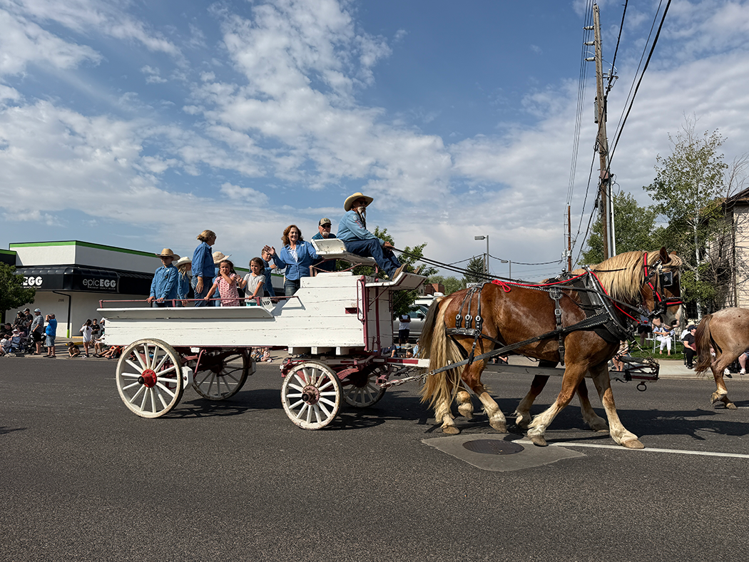 Visiting Rodeo Royalty