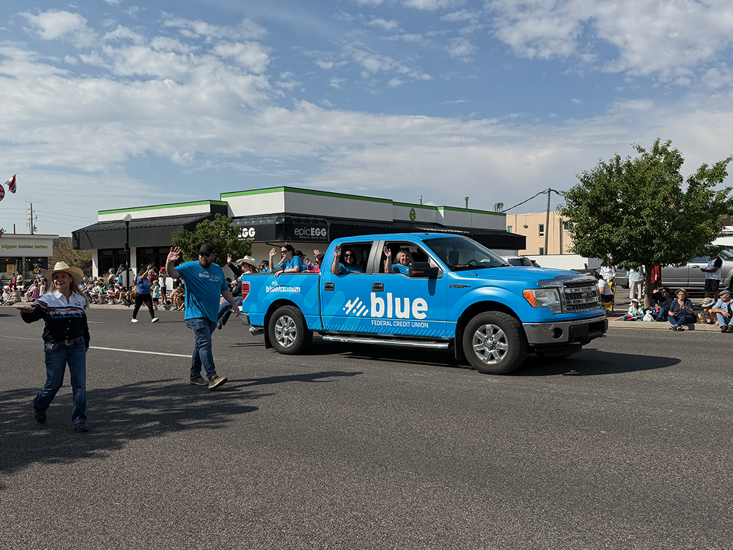 Blue Federal Credit Union Truck