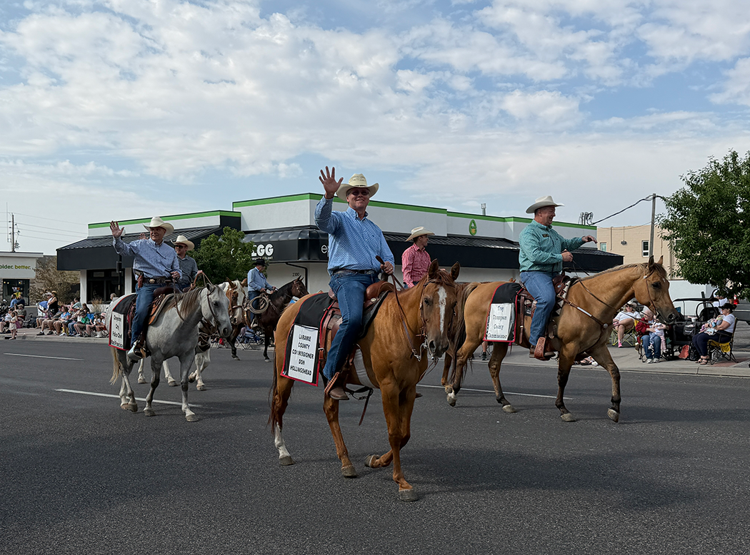 1. Laramie County Commissioners - Gunner Malm, Troy Thompson, Don Hollingshead, and Ty Zwontizer 2. Cheyenne Chief of Police - Mark Francisco