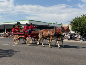 Commanding Generals Mounted Color Guard Wagon