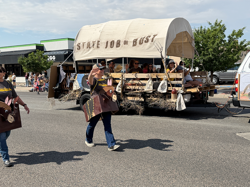 State of Wyoming Jobs Float.